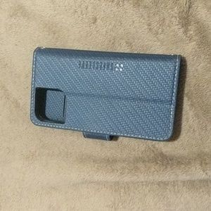 Safe sleeve iPhone 13 mini radiation protection blue and back